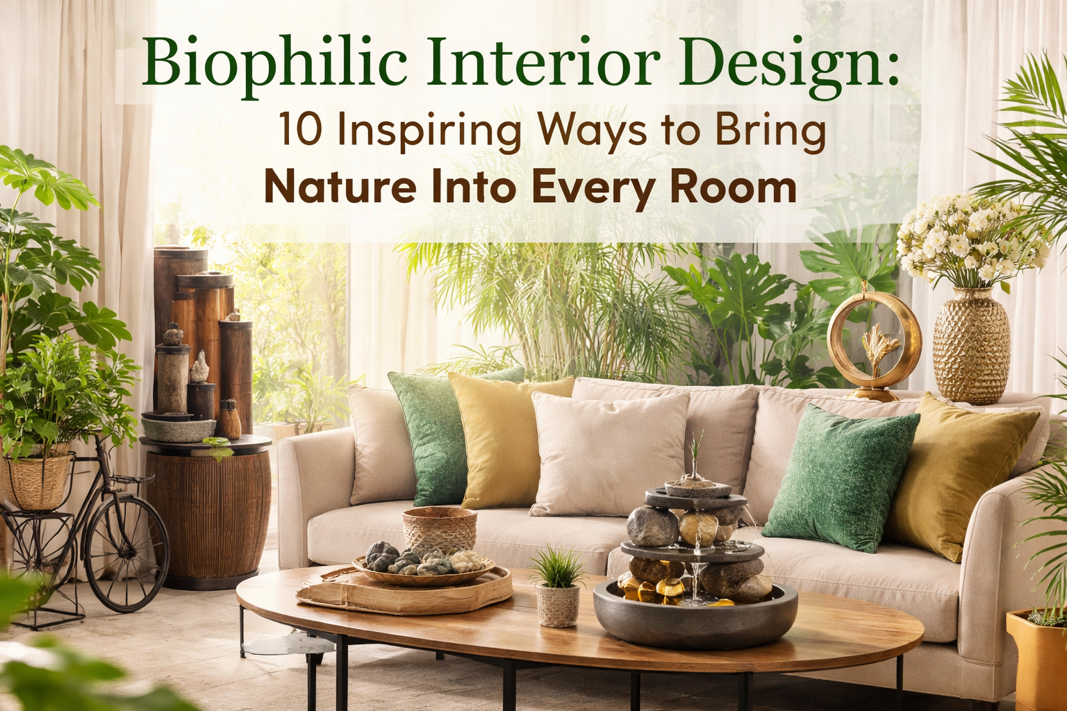 Biophilic Interior Design: 10 Inspiring Ways to Bring Nature Into Every Room
