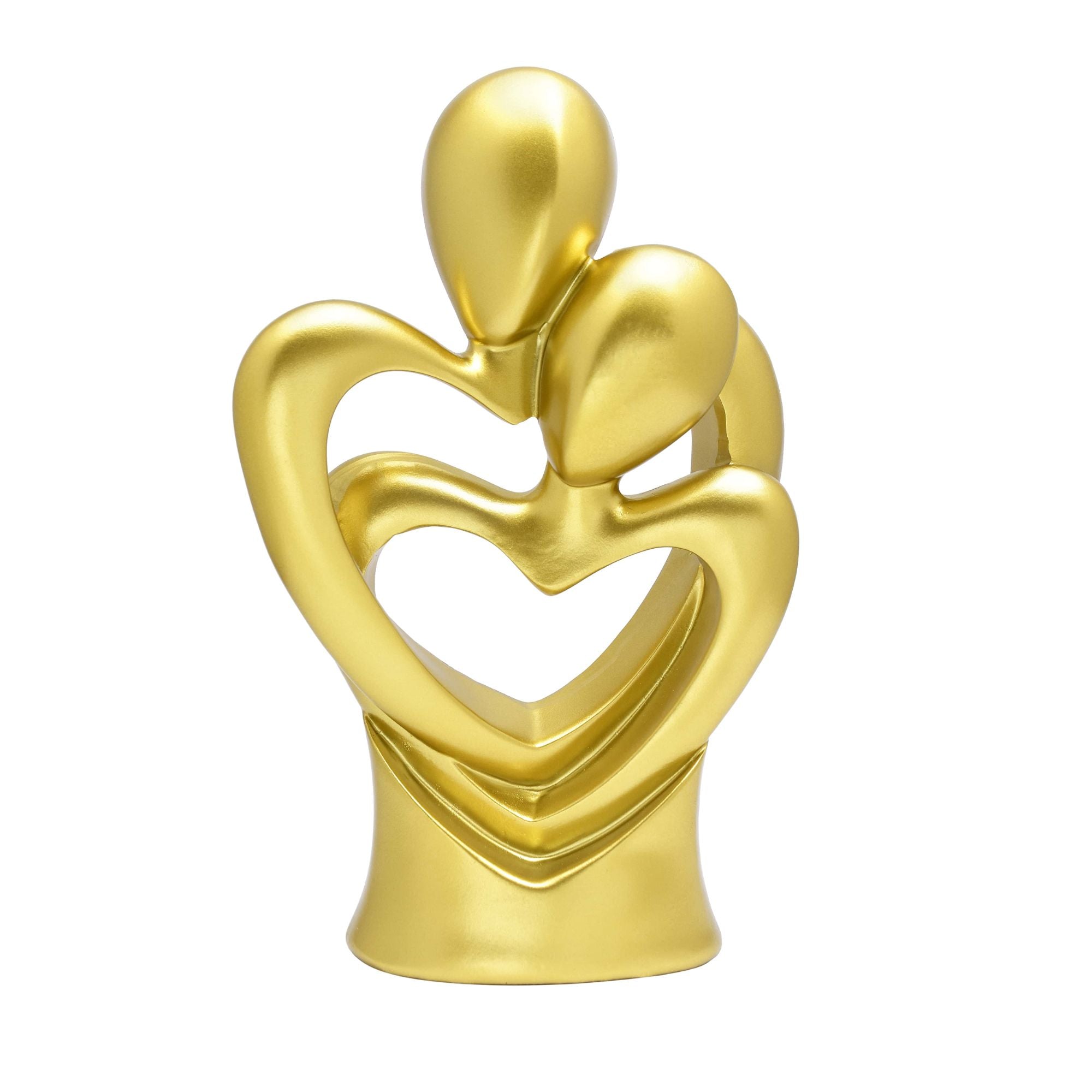 Abstract Couple Love Sculpture