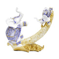 Royal Elephant Duo Figurine