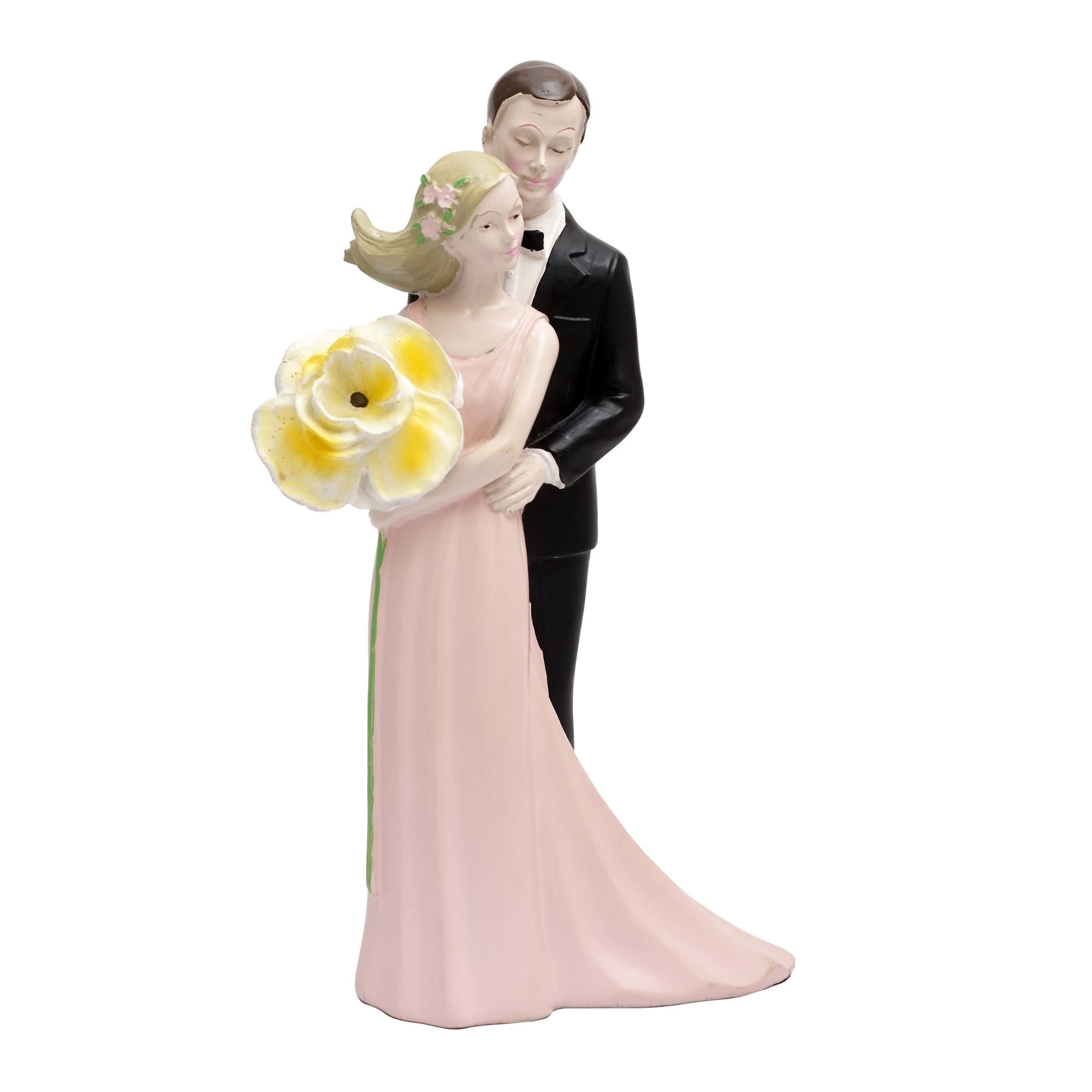 Romantic Couple with Flower