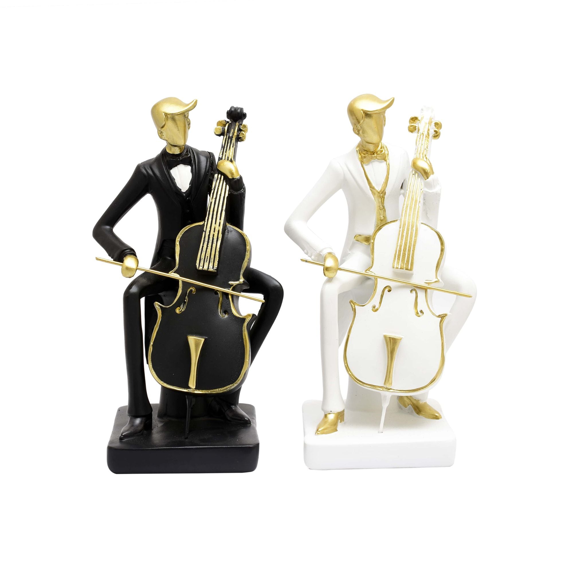 Cellist Figurine – Symphony of Elegance