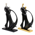 Abstract Dancing Couple Figurine – Rhythm of Love