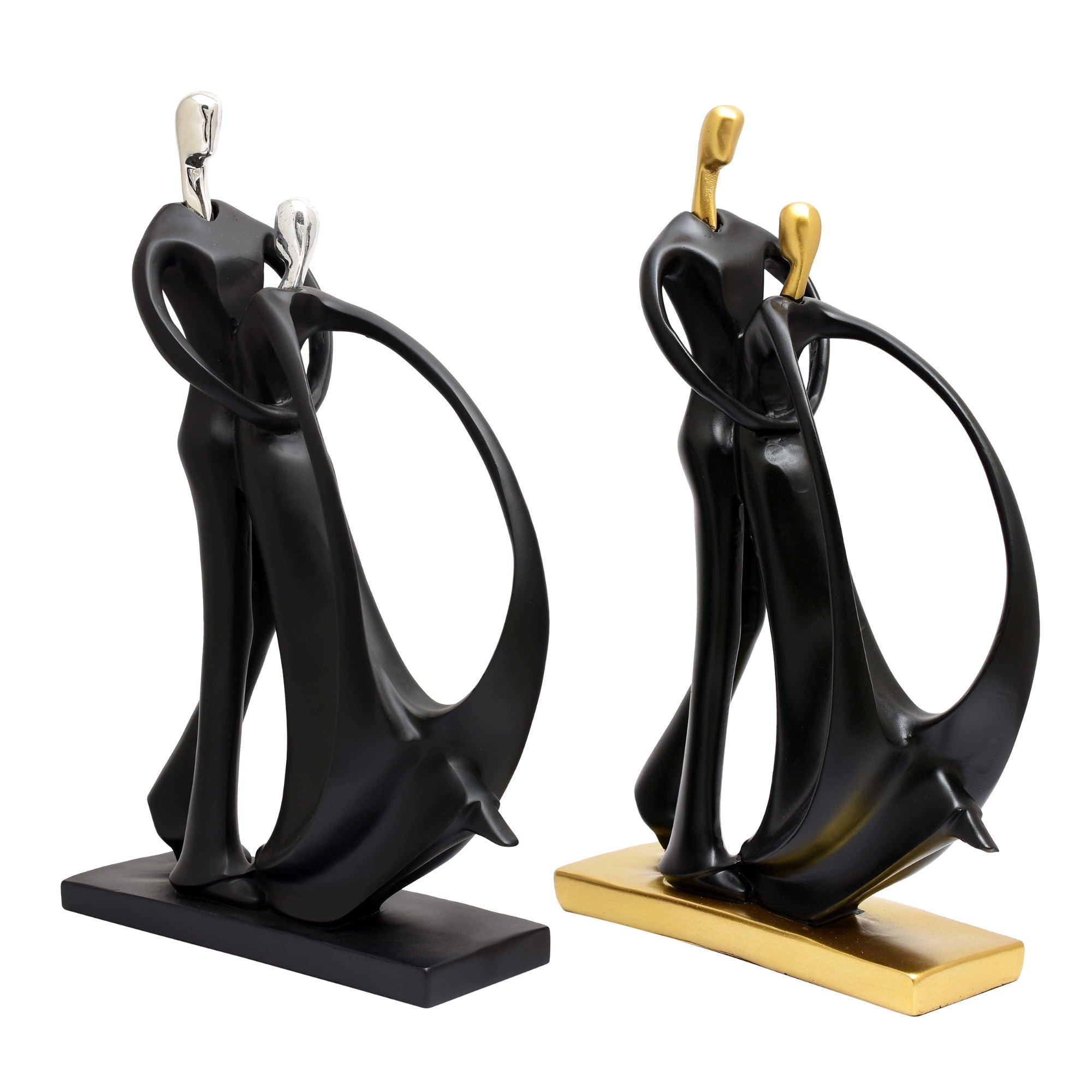 Abstract Dancing Couple Figurine – Rhythm of Love