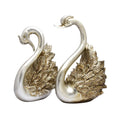 Golden Feather Decorative Sculpture