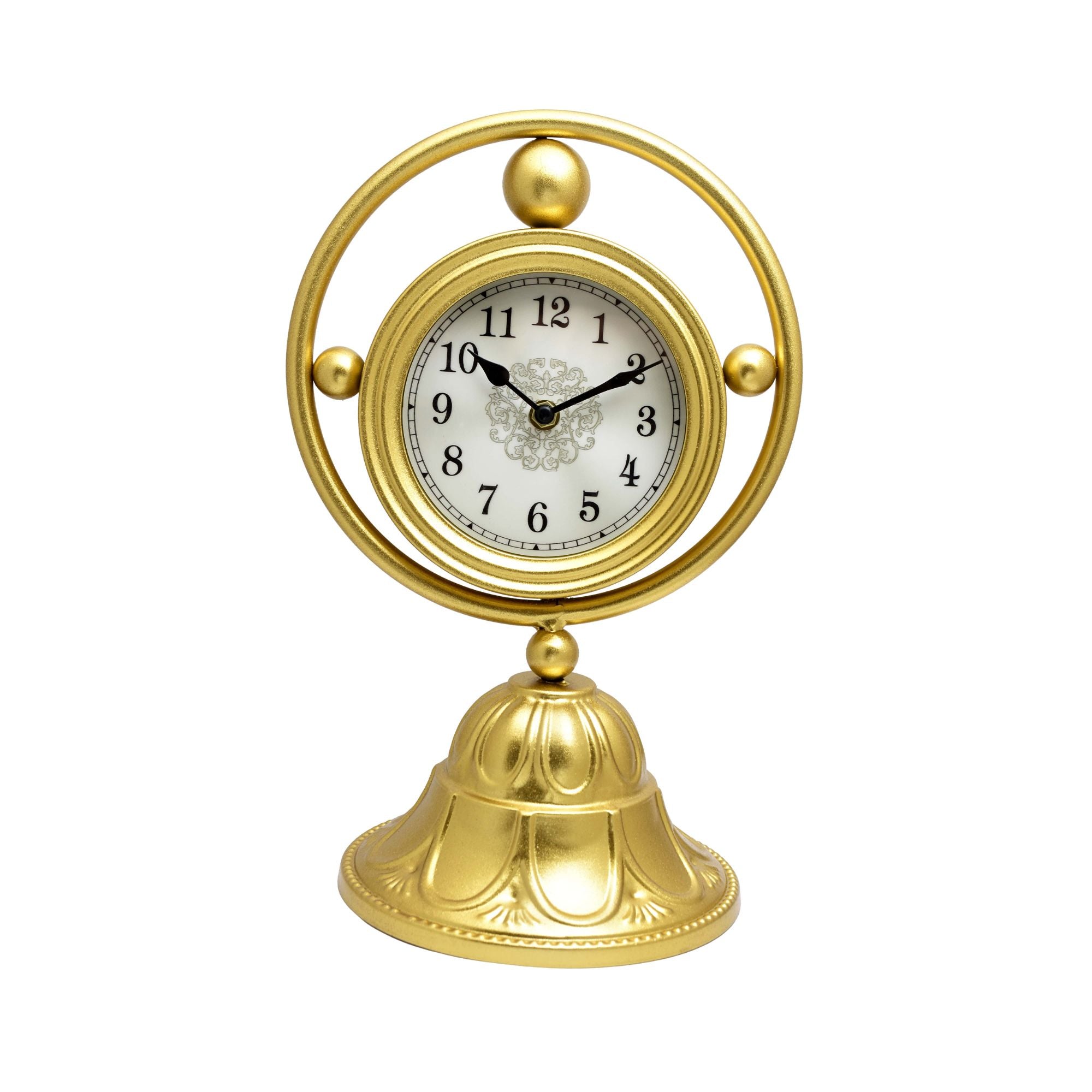 Golden Classic Table Clock