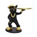 Hip-Hop Bulldog Butler Figurine