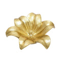 Golden Lily Decorative Bowl/Platter
