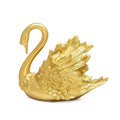 Golden Swan Decorative Sculpture