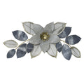 Silver-Gold Petal Wall Panel