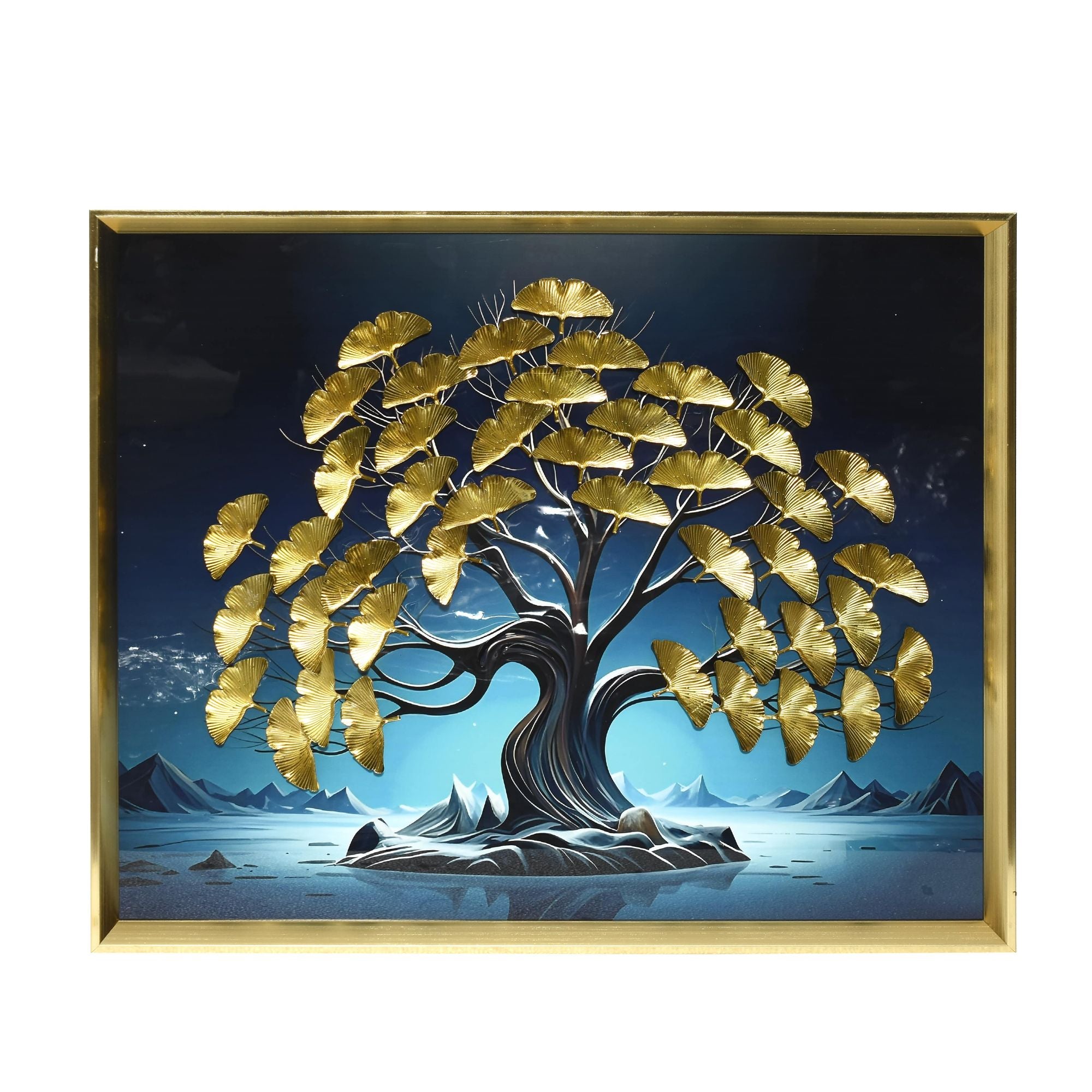 Golden Tree of Life Wall Art
