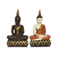 Meditating Buddha Wooden Statue 